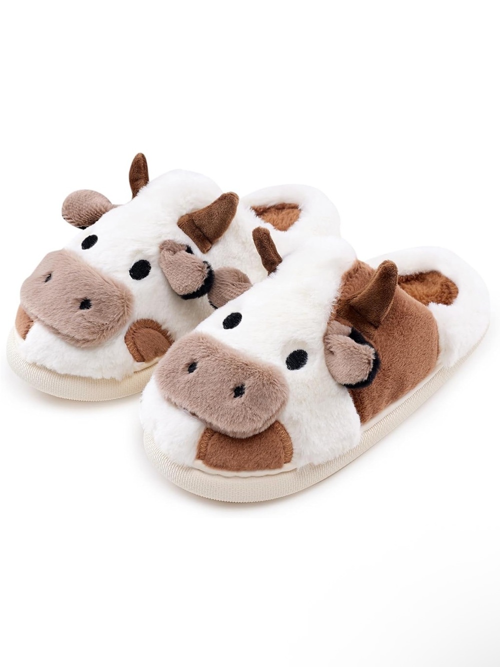 Cow Plush Slippers plus Cow pen